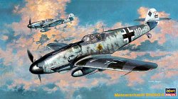 画像1: ハセガワ 1/48 メッサーシュミットBf109G-6 【プラモデル】 