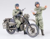 画像: タミヤ 1/35 陸上自衛隊オートバイ偵察セット 【プラモデル】  