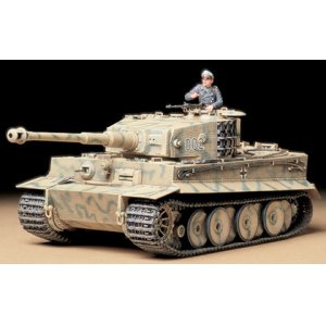 画像: タミヤ 1/35 ドイツ重戦車タイガー1型中期生産型　【プラモデル】 