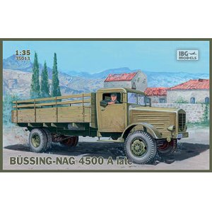 画像: IBGモデル 1/35 ドイツ ビューシングNAG4500A 4.5tカーゴトラック・4輪駆動型