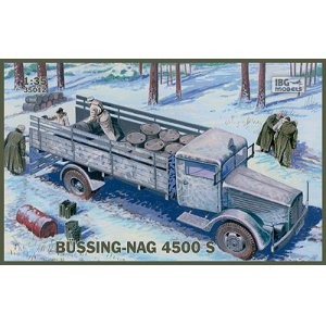 画像: IBGモデル 1/35 ドイツ ビューシングNAG4500S 4.5tカーゴトラック・後輪駆動型