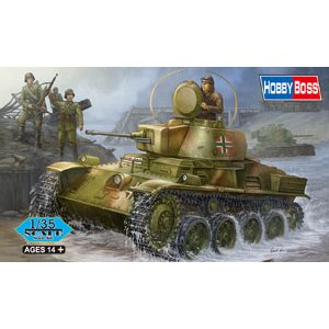 画像: ホビーボス 1/35 ハンガリー陸軍軽戦車 38Mトルディ1(A20) 【プラモデル】