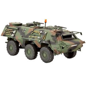 画像: ドイツレベル 1/72 ドイツ連邦軍　TPz-1A4フックス6輪装甲車 [プラモデル]