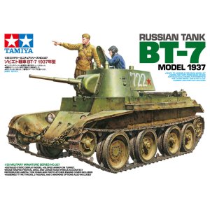 画像: タミヤ 1/35 ソビエト戦車BT-7 1937年型【プラモデル】 