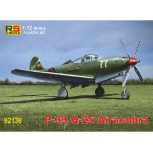 画像: ＲＳモデル 1/72 ベル P-39Q-25エアラコブラ 【プラモデル】 