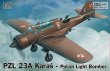 画像1: IBGモデル 1/72 ポーランド単発軽爆撃機PZL23Aカラシュ【プラモデル】