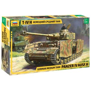 画像: ズベズタ 1/35 ドイツ IV号戦車 H型【プラモデル】