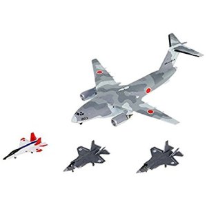 画像: ピットロード 1/700 自衛隊航空機セット1（X-2、F-35A、F-35B×各4機、C-2×2機入り）【プラモデル】