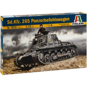 画像: イタレリ 1/72 ドイツ・I号指揮戦車Sd.kfz.265【プラモデル】