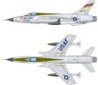 画像2: プラッツ 1/144 F-105D サンダーチーフ (2機セット)【プラモデル】