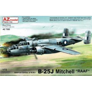 画像: AZモデル 1/72 B-25J ミッチェル「RAAF」【プラモデル】