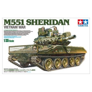 画像: タミヤ 1/35 アメリカ空挺戦車 M551 シェリダン (ベトナム戦争) 【プラモデル】