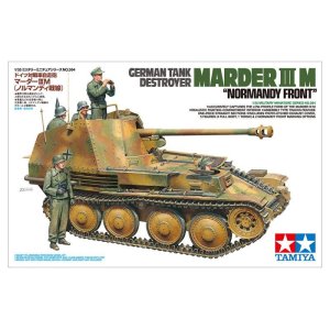 画像: タミヤ 1/35 ドイツ対戦車自走砲 マーダーIIIM (ノルマンディ戦線) 【プラモデル】