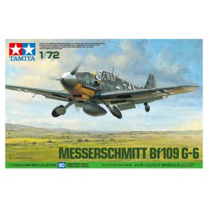 画像: タミヤ 1/72 メッサーシュミット Bf109 G-6【プラモデル】