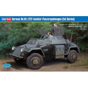 画像: ホビーボス 1/35 ドイツ Sd.Kfz.221 軽装甲車 後期型【プラモデル】