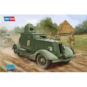 画像: ホビーボス 1/35 ソビエト BA-20装甲車 1937年型 【プラモデル】