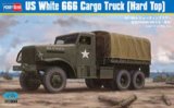 画像: ホビーボス 1/35 アメリカ軍 ホワイト6トン6×6カーゴトラック（ハードトップ）【プラモデル】