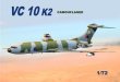 画像1: マッハ2 1/72 ビッカース VC10 K2 空中給油機 「迷彩」【プラモデル】 