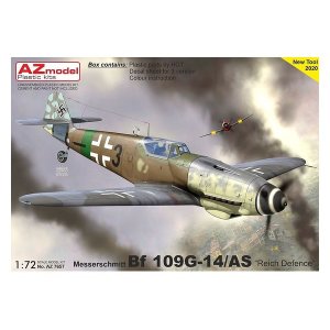 画像: AZモデル 1/72 メッサーシュミットBf109G-14/AS "本土防空戦 "【プラモデル】 