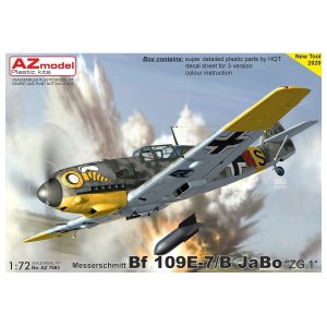 画像: AZモデル 1/72 メッサーシュミットBf109E-7/B ヤーボ ZG.1【プラモデル】