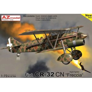 画像: AZモデル 1/72 フィアット CR.32CN 夜間戦闘機【プラモデル】 