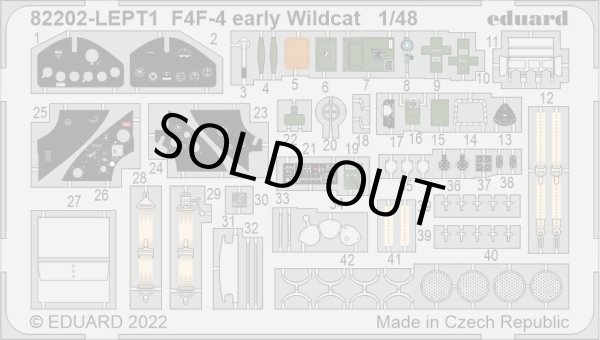 画像3: エデュアルド 1/48 F4F-4 ワイルドキャット 初期型 プロフィパック【プラモデル】 