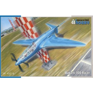 画像: スペシャルホビー 1/48 仏・ブガッティ100Pエアレーサー1938【プラモデル】 