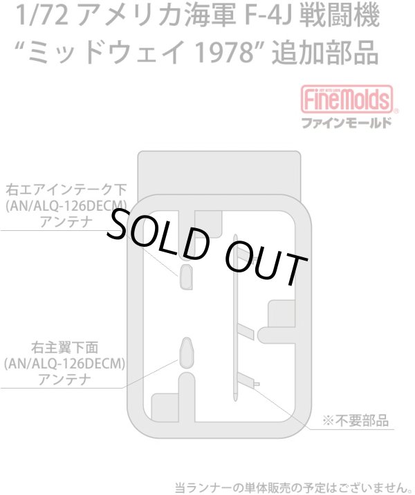 画像3: ファインモールド 1/72 アメリカ海軍 F-4J 戦闘機 ミッドウェイ 1978 [限定品]【プラモデル】