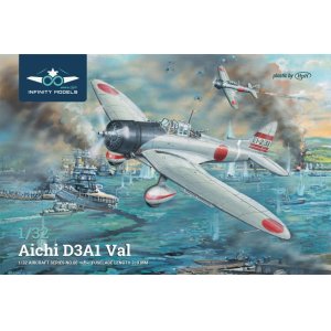 画像: インフィニティモデルズ 1/32 愛知 D3A1 九九式艦上爆撃機一一型【プラモデル】 