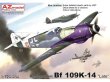 画像1: AZモデル 1/72 メッサーシュミット Bf109K-14「最終生産型」【プラモデル】