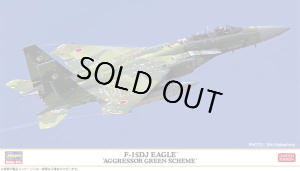 画像1: ハセガワ 1/72 F-15DJ イーグル “アグレッサー グリーンスキーム”【プラモデル】 