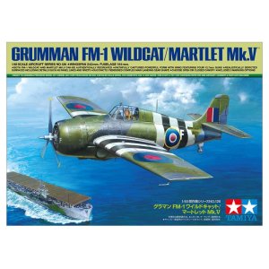 画像: タミヤ 1/48 グラマン FM-1 ワイルドキャット／マートレット Mk.V【プラモデル】 