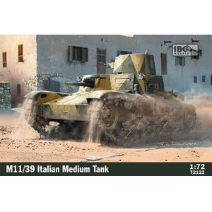 画像: IBG 1/72 伊・M11/39中戦車【プラモデル】  