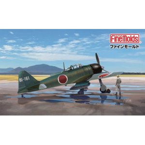 画像: ファインモールド 1/48 帝国海軍 零式艦上戦闘機五二型（三菱製・中期型）【プラモデル】  