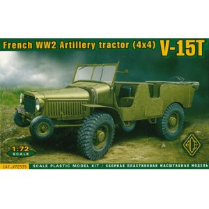 画像: ACE 1/72 フランス ラフリー V-15T 砲兵牽引車【プラモデル】 