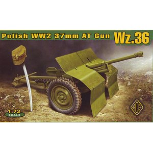 画像: ACE 1/72 ポ・37mmWz.36対戦車砲【プラモデル】 