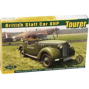 画像: ACE 1/72  イギリス 8HP 軍用オープンスタッフカー【プラモデル】 