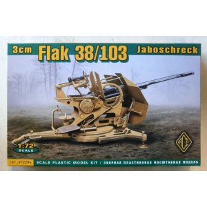 画像: ACE 1/72  ドイツ 3cm Flak38/103 ヤーボシュレック 対空機関砲【プラモデル】 