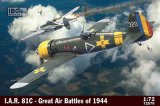 画像: IBGモデル 1/72 ルーマニア・ I.A.R. 81C戦闘機・1944年防空戦【プラモデル】  