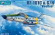 画像1: キティホークモデル 1/48 RF-101C&G/H ヴードゥー 偵察機【プラモデル】 <予約商品・入荷待ち>