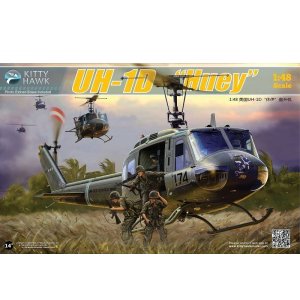 画像: キティホークモデル 1/48 UH-1D ヒューイ【プラモデル】  