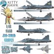 画像2: キティホークモデル 1/48 サーブ JAS39B/D グリペン【プラモデル】 <予約商品・入荷待ち>