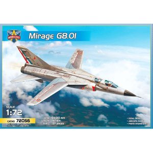 画像: モデルズビット 1/72 ミラージュ G8.01 試作複座可変翼迎撃機【プラモデル】  