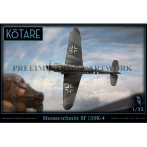画像: コータリモデルス 1/32 メッサーシュミット Bf109K-4【プラモデル】  