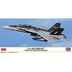 画像: ハセガワ 1/72 F/A-18D ホーネット “VMFA-115 シルバーイーグルス”【プラモデル】  