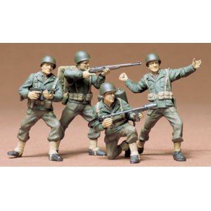 画像: タミヤ 1/35 アメリカ歩兵セット 【プラモデル】  