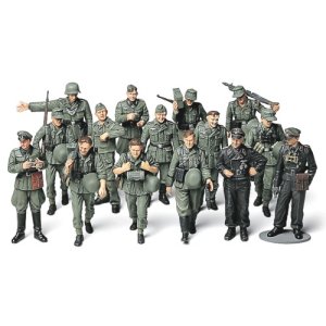 画像: タミヤ 1/48 WW.II ドイツ歩兵行軍セット 