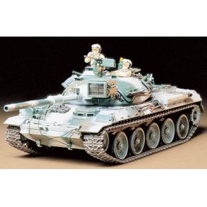 画像: タミヤ 1/35 陸上自衛隊74式戦車(冬季装備) 【プラモデル】  