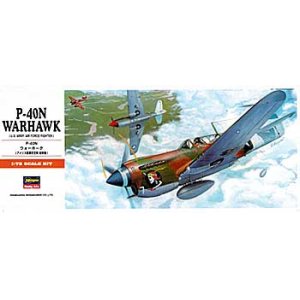 画像: ハセガワ 1/72 P-40Nウォーホーク 【プラモデル】 