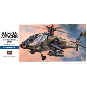 画像: ハセガワ 1/72 AH-64Aアパッチ 【プラモデル】 